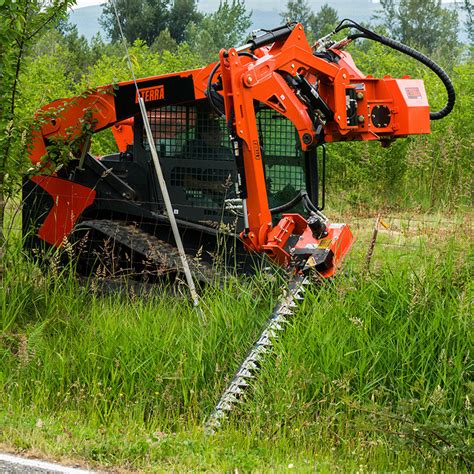 home built skid steer mower|skid steer boom mower attachment.